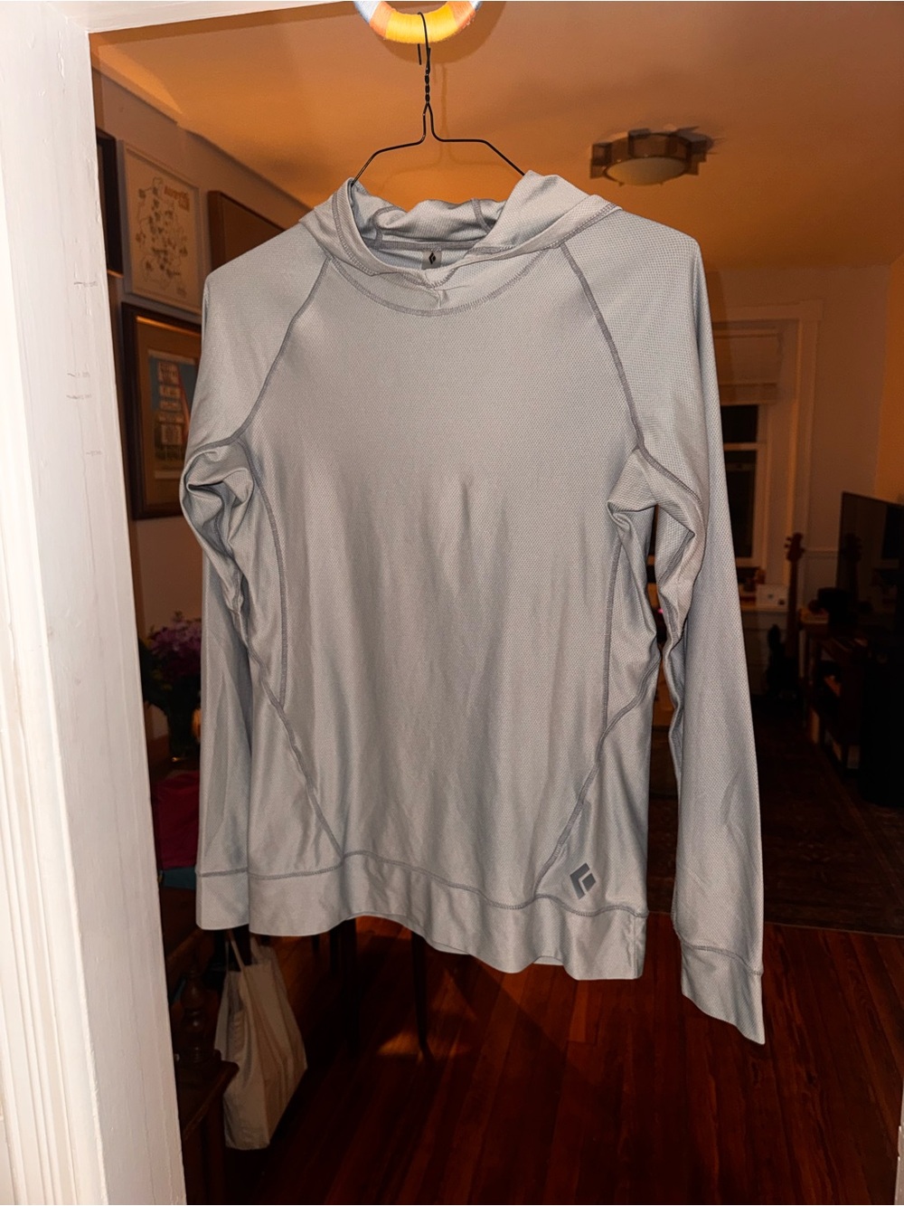 Womens black diamond hiking climbing sun hoodie